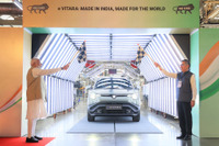 スズキ初のEV『eビターラ』、インドから世界100カ国以上に出荷開始…日本にも導入へ 画像