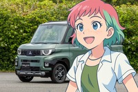 三菱『デリカミニ』新型、ライバルはSUVテイスト強めの軽スーパーハイト 画像