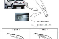 【リコール】VW トゥアレグ など、エアスポイラ脱落のおそれ 画像