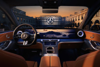 メルセデスベンツ『GLC』新型、インテリア先行公開…史上最大39.1インチディスプレイ採用 画像