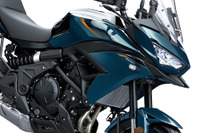 「カラーかっこよ!!」カワサキ『ヴェルシス650』2026年モデルの新色「ブルー」に高評価の声 画像