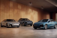 アウディのEV「e-tron」、米国のテスラ「スーパーチャージャー」2万3500基が利用可能に 画像