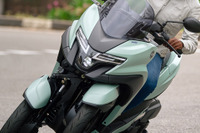ヤマハが新型“3輪スクーター”発売!『トリシティ』125ccと155ccが大胆イメチェン、大型ディスプレイも 画像