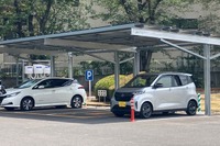 ソーラーカーポート+EV充電器、コスモ石油中央研究所に設置…東洋エンジニアリング 画像