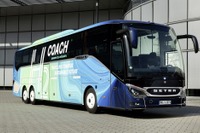 燃料電池観光バスのテスト開始、水素満タンで最大800km走行可能…ダイムラーバス傘下の「セトラ」初 画像