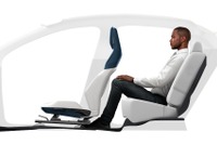 車内空間を拡大する新シートコンセプト、重さ10%削減でEVにも最適…アディエント 画像