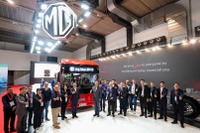 英MG、商用車ブランド立ち上げ…電動バスを欧州市場投入へ 画像
