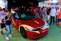 ソニー・ホンダの『AFEELA 1』、早くもカスタム…米大学フットボールチーム仕様に 画像