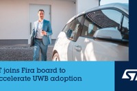 自動車用デジタルキー普及めざす、UWB技術推進のFiRaコンソーシアム理事会に参加…STマイクロ 画像