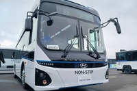 ヒョンデの電気バス「ELEC CITY TOWN」、関西万博で好評のEVを東京で披露へ…バステクin首都圏 画像