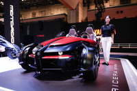 3輪オープンEV『トライセラ』に専用サウンド、ヤマハが音響技術で提案する新体験 画像