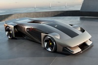 フェラーリ初のデジタルハイパーカー『F76』、将来のデザイン先取り…ル・マン3連覇を祝う 画像