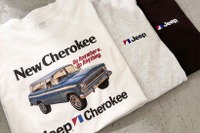 Jeep×アングリッド、ヴィンテージなコラボTシャツ第2弾を発売…初代『チェロキー』プリント 画像