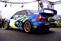 スバルのWRCドライバーに会おう! 「インプレッサWRC2003」を見よう!! 画像