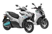 ヤマハ、インド市場に電動スクーター2モデルを投入、自社開発の「AEROX E」と協業モデル「EC-06」 画像