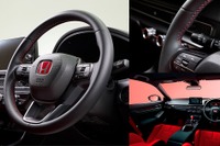 シビック タイプRに本革製ステアリングホイール、ホンダアクセスが純正設定…2026年1月発売 画像