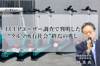 LUUPユーザー調査で判明した“クルマ所有社会”終焉の兆し…国際経済研究所 特任研究員 小林浩 氏［インタビュー］ 画像