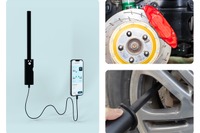 タイヤ脱着不要でブレーキパッド残量診断、専用カメラで見える化…アドヴィックスらが新サービス開発 画像