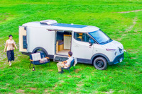 福岡モビリティショーにEVキャンピングカー「T-01」登場…Carstayが描く「動く拠点」の未来 画像