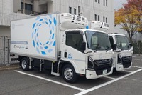 SGホールディングスの名糖運輸、バッテリー交換式EVトラックのファミマ配送実証に参画 画像