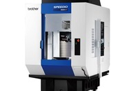 ブラザー、5軸加工対応の横形マシニングセンタ新モデル「HU550Xd1」公開へ…Solution Fair After MECT展 画像