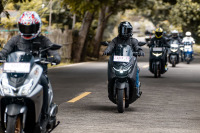 即完売レベルの人気！ ヤマハ『NMAX』でインドネシアをツーリング、「ターボ感覚」は現地ファンも魅了 画像