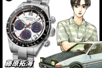 『頭文字D』連載30周年記念、ANGEL CLOVERがAE86など3車種のコラボウォッチを東京・渋谷で発売 画像
