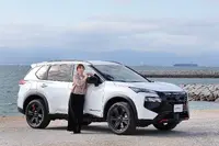 日産エクストレイル”ROCK CREEK“の魅力を人気インフルエンサー・あずあずが語る！ 画像