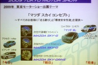【東京モーターショー09】2015年までに全世界のマツダ車で30%の燃費向上 画像