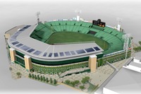 ホンダ製太陽電池、阪神甲子園球場に採用 画像