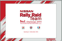 NISMOサイトにて「ダカールラリー2003」コーナーをオープン 画像