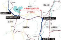 滑り込みセーフ? 上信越道 豊田飯山-信濃町の4車線化が完了へ 画像