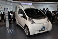 【東京モーターショー09】三菱 i-MiEVカーゴ の市販は意外と早い? 画像