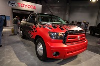 【SEMA 09】アメリカン風味全開…トヨタ タンドラ ホットロッド&カントリー仕様 画像