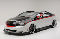 【SEMA 09】サイオン tC クーペをオープン化…ドラッグレーサー風 画像