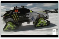 ［動画］スバルインプレッサ WRX STI…世界最速の雪上車 画像
