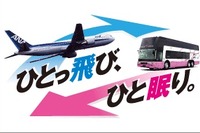 最速と爆睡、飛行機とバスで往復きっぷ…東京-大阪など 画像