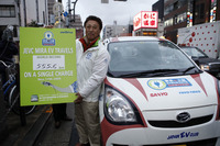 途中無充電1000km、EVで世界記録に挑戦…日本EVクラブ 画像