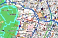 JAFなび、道路地図を改良 画像