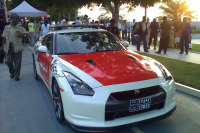 逃げられる車はない…日産 GT-R のパトカー登場 画像