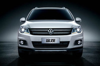 【広州モーターショー09】VW ティグアン、顔が違う! 画像