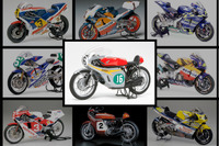 ホンダ二輪レースの歴史をプラモで振り返る 12月8日から 画像