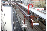 西武鉄道、開かずの踏み切り一部解消 画像