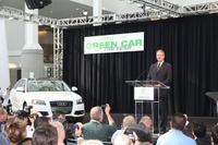 【ロサンゼルスモーターショー09】グリーンカーオブザイヤーはアウディ A3 TDI 画像