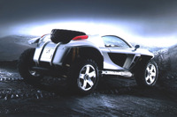 【ジュネーブショー2003出品車】プジョー『ホッガー』---エンジン2つの2シーター 画像