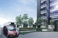 マンションでEVカーシェアリング 大阪で導入 画像