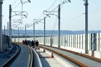 ［成田空港アクセス2010］160km/h区間を…歩く!! 画像