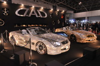 【東京オートサロン10ライブラリー】ギンギラのメルセデスベンツ SL…ギャルソン D.A.D 画像