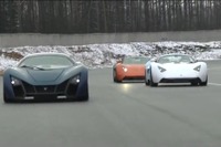 ［動画］ロシア製スーパーカー MARUSSIA の走行シーン 画像