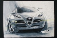 【ジュネーブショー2003写真蔵】アルファロメオ初のSUV『カマル』のデザインがわかる 画像